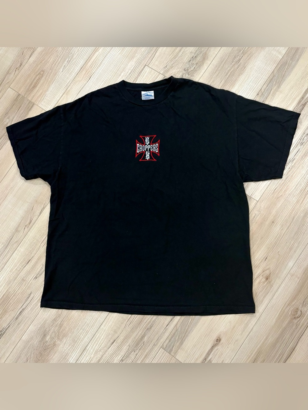 Tennessee River Graphic Black Cotton Tee Size Xl